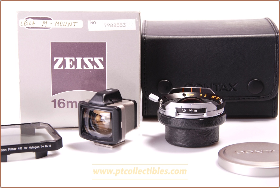 ZEISS 16/8.0 hologon M set (incl. 21% BTW)